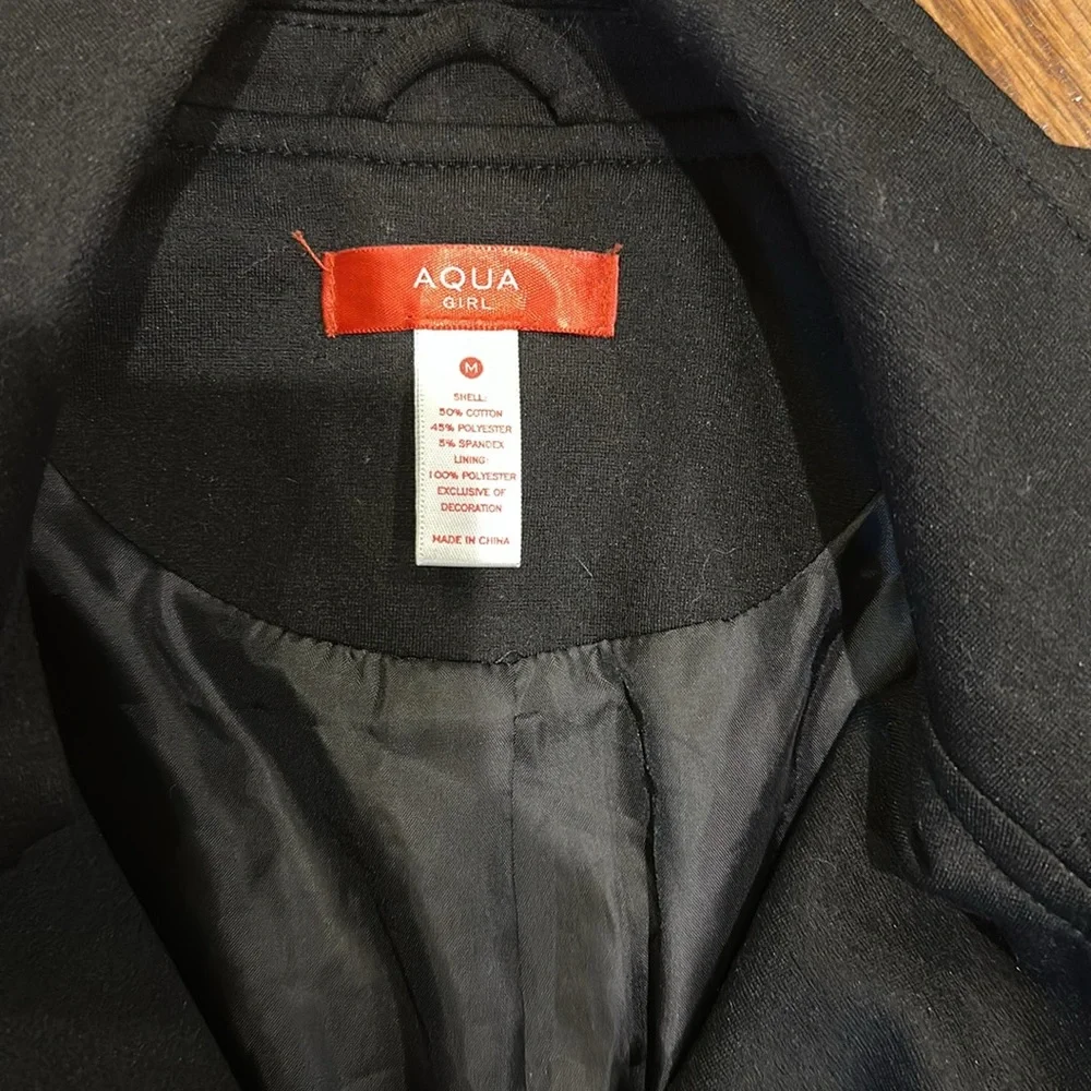 Aqua girls size M studded motto jacket - Picture 2 of 4